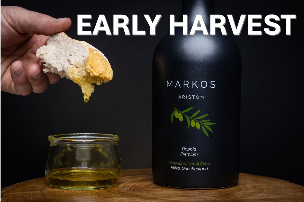 MARKOS OLIVE ARISTON PREMIUM OLIVENÖL "EARLY HARVEST" Vorbestellung Ernte 2024